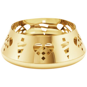 Georg Jensen CC 2025 Søjle lysestage 18K-belagt