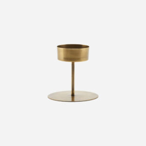 House Doctor - Fyrfadsstage, Anit, 10 cm, antik messing