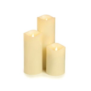 Smart Candle bloklys ivory