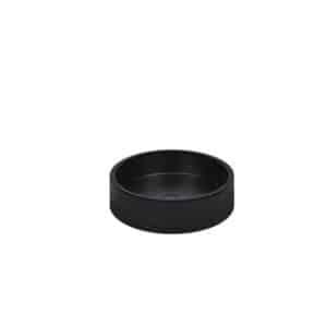 Uyuni pillar bloklysestage mat sort Ø9xH3 cm