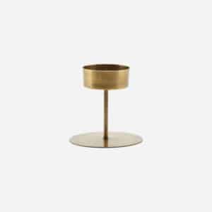 House Doctor - Fyrfadsstage, Anit, 10 cm, antik messing