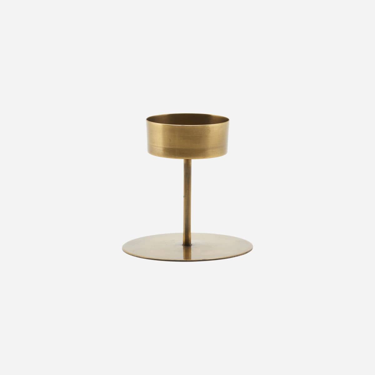 House Doctor - Fyrfadsstage, Anit, 10 cm, antik messing