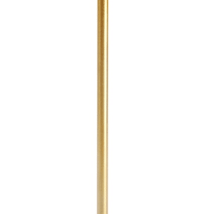 Lysestage S|P Collection Pillar til bloklys guldfarvet metal Ø10 x H20 cm