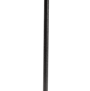 Lysestage S|P Collection Pillar til bloklys, sort metal, Ø10 x H20 cm
